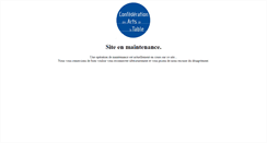 Desktop Screenshot of confederationdesartsdelatable.net